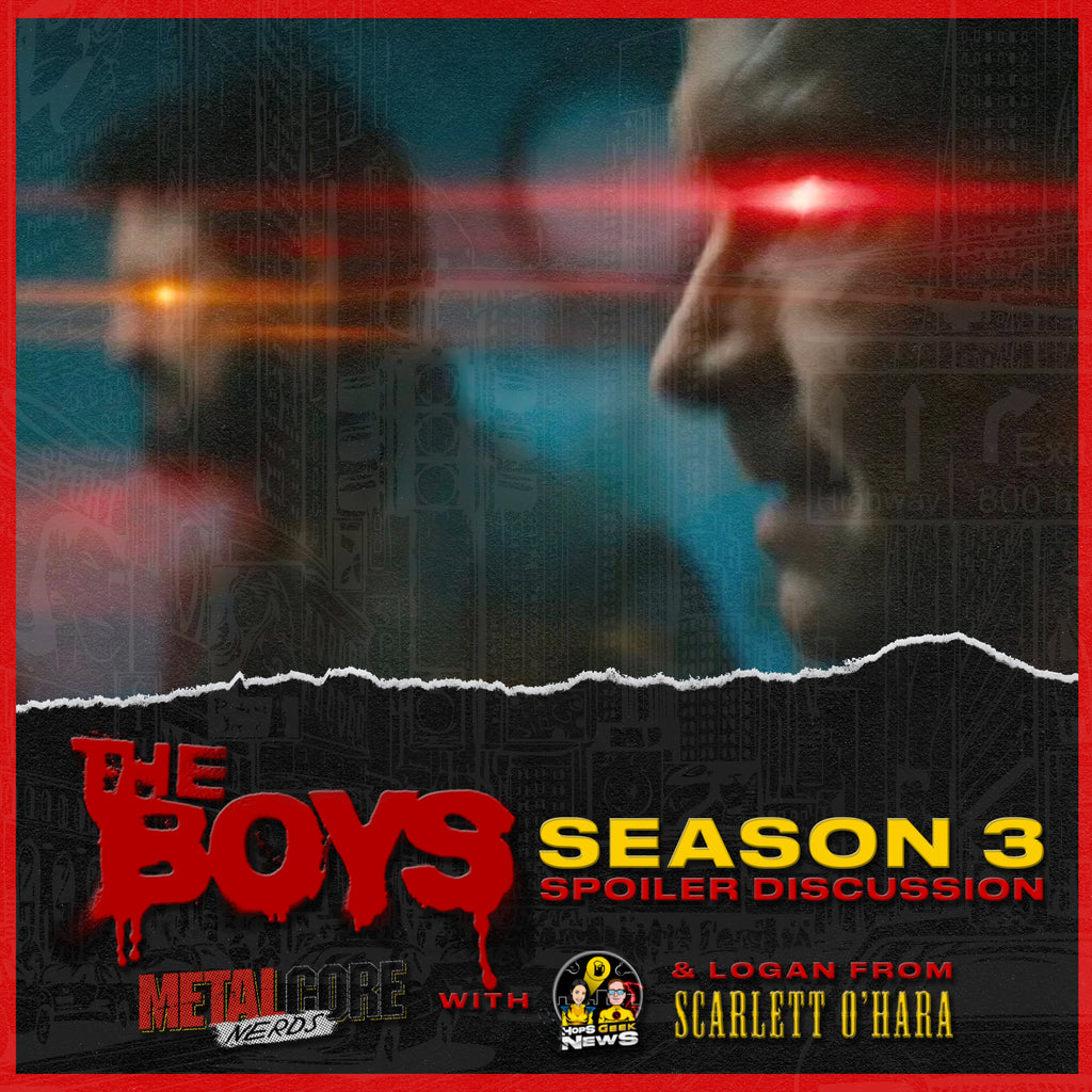 The Boys Season 3 w/ Logan Burns (Scarlett O'Hara) & Hops Geek News